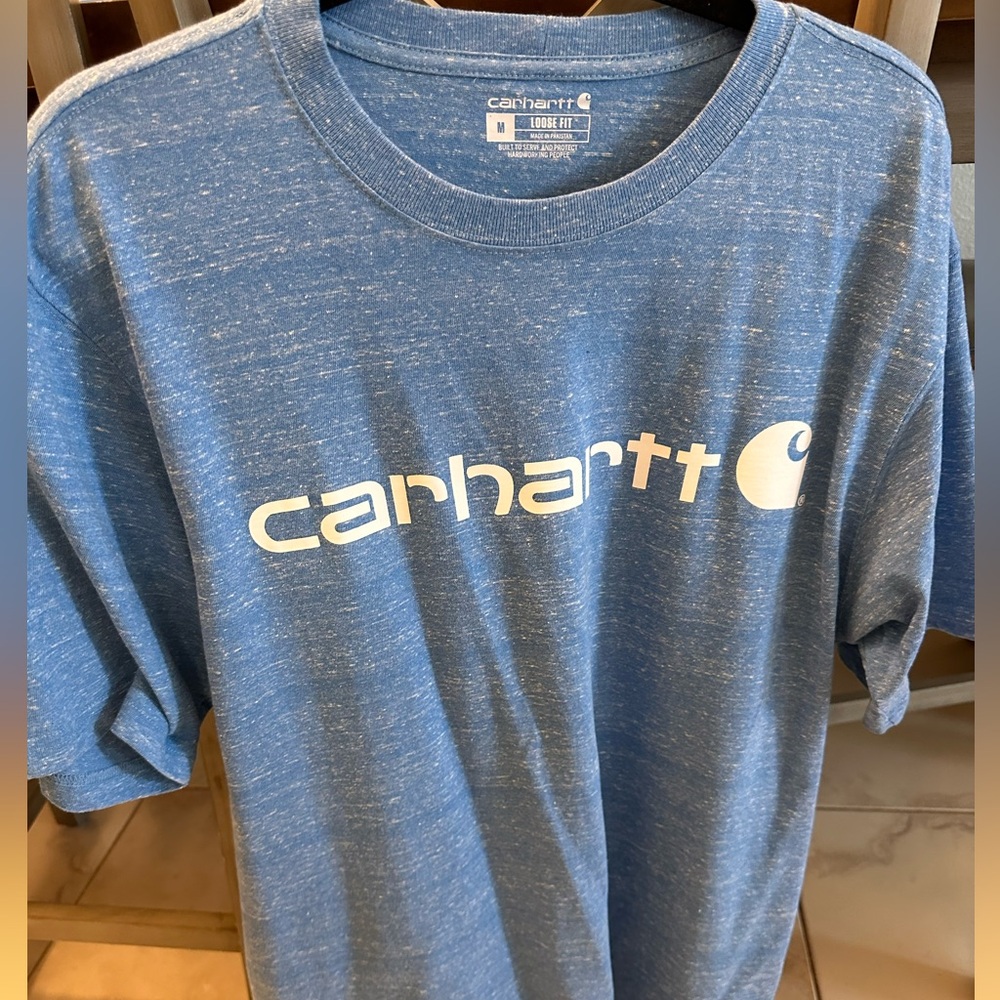 Blue Heathered Carhartt Men’s Tee Shirt